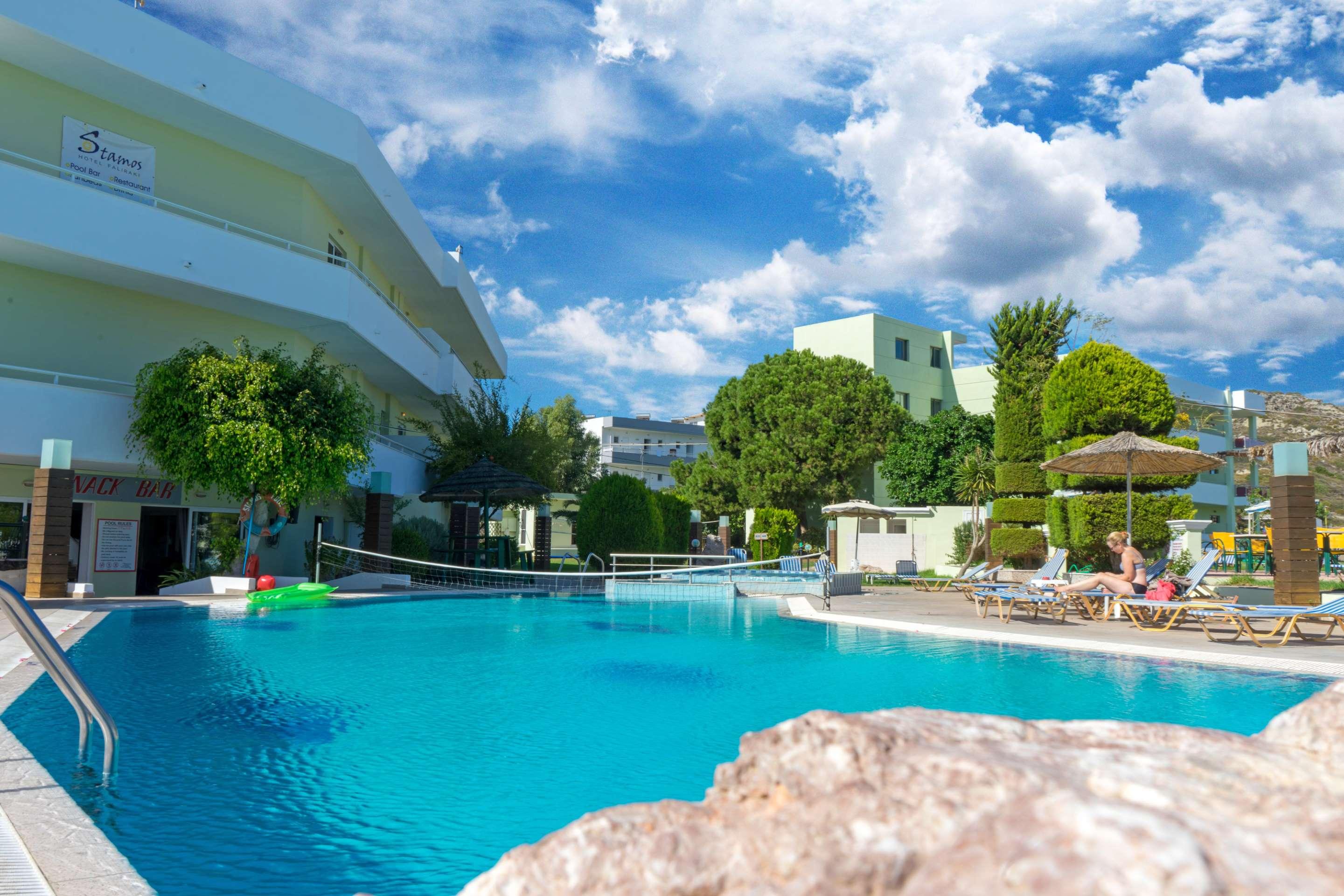 Stamos Hotel Faliraki Exteriör bild