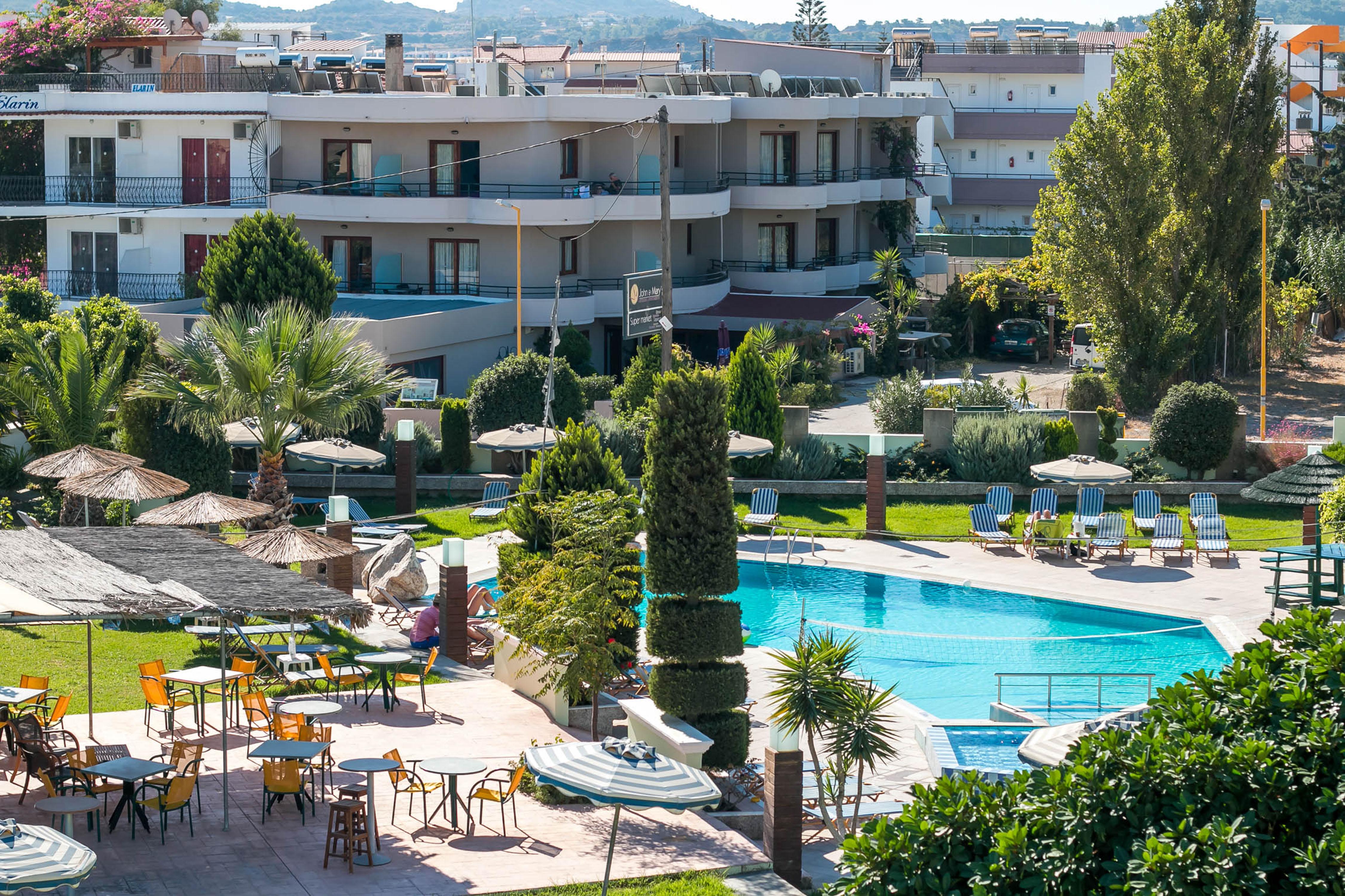 Stamos Hotel Faliraki Exteriör bild